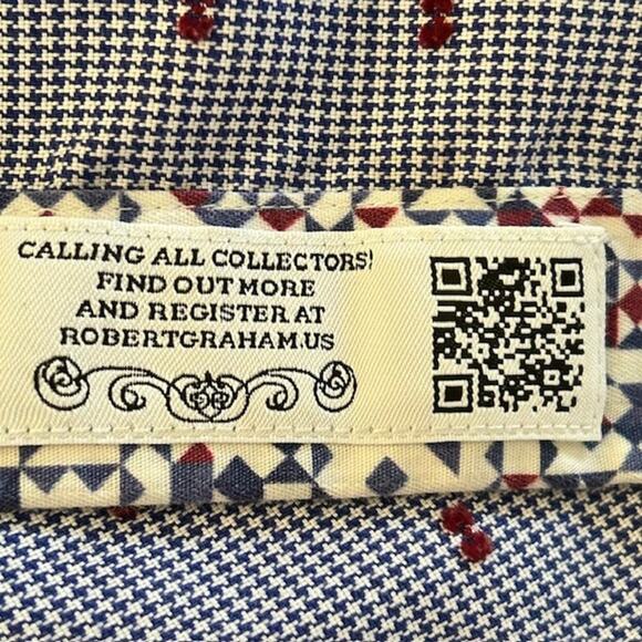 Robert Graham Modern American Tailored Fit Shirt - Size M - Picture 9 of 9